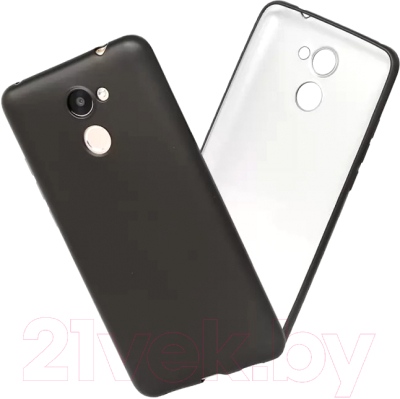 Чехол-накладка Case Deep Matte для Huawei Y7 (черный матовый, фирменная упаковка)