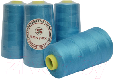 Набор швейных ниток Sentex 100% полиэстер 50/2 5000 ярдов 1335 (4шт)