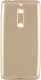 Чехол-накладка Case Deep Matte для Nokia 5 (золотой матовый, фирменная упаковка) - 