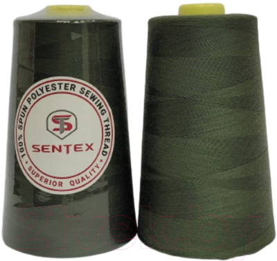 Набор швейных ниток Sentex 100% полиэстер 50/2 5000 ярдов 1359 (2шт)