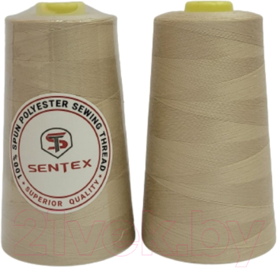 Набор швейных ниток Sentex 100% полиэстер 50/2 5000 ярдов 1363 (2шт)