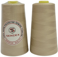 Набор швейных ниток Sentex 100% полиэстер 50/2 5000 ярдов 1367 (2шт) - 
