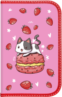 

Пенал Schoolformat, Strawberry Cat / ПКБС-СРК