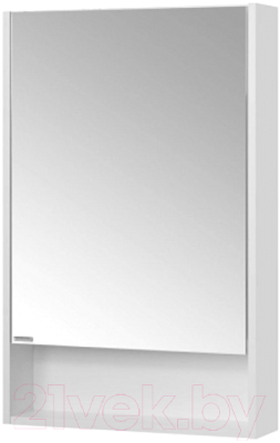 Шкаф с зеркалом для ванной Акватон Сканди 55 (1A252102SD010)
