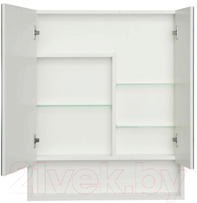 Шкаф с зеркалом для ванной Акватон Сканди 90 (1A252302SD010)