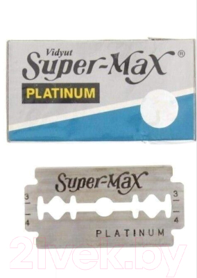 Изображение товара Набор лезвий для бритвы Super-Max Platinum (200шт)