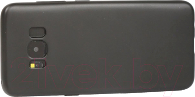 Чехол-накладка Case Deep Matte для Galaxy S8 Plus (черный матовый, фирменная упаковка)