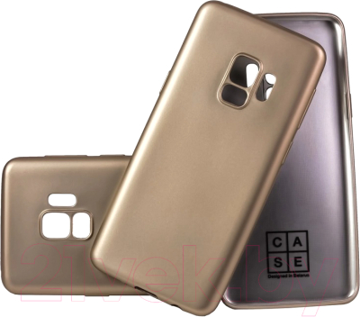 Чехол-накладка Case Deep Matte для Galaxy S9 Plus (золотой матовый)