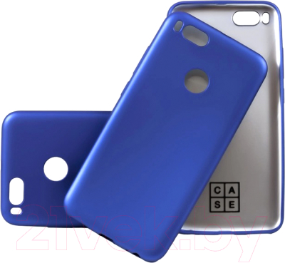 Чехол-накладка Case Deep Matte для Xiaomi Mi A1 Mi5X (синий матовый)