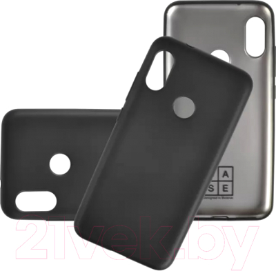 Чехол-накладка Case Deep Matte для Xiaomi Mi A2 Mi6X (черный матовый)