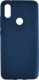 Чехол-накладка Case Deep Matte для Xiaomi Mi A2 Lite/Redmi 6 Pro (синий матовый) - 