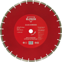 

Отрезной диск алмазный Elitech, 1110.008000