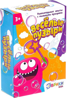

Набор мыльных пузырей, Веселые пузыри / 3392243