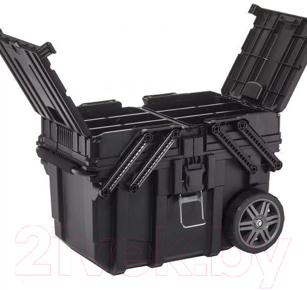 Ящик для инструментов Keter Cantilever Mobile Cart Job Box 238270 (черный) — фото 3