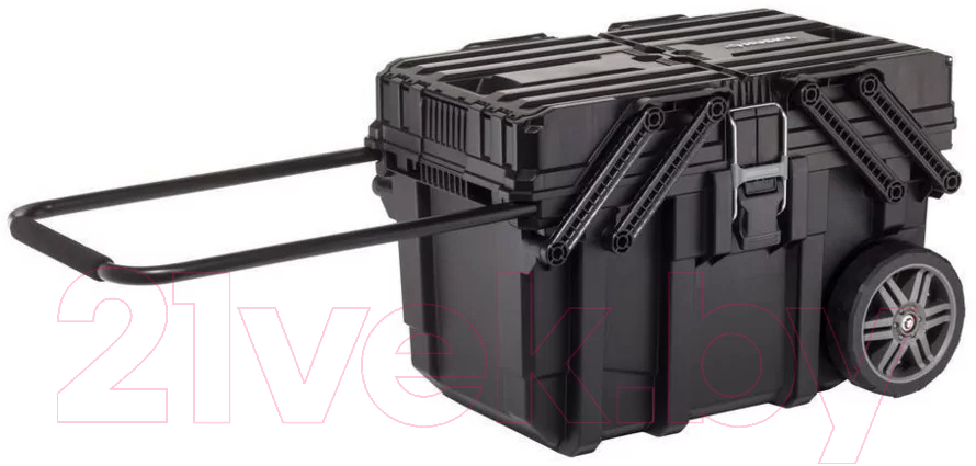 Ящик для инструментов Keter Cantilever Mobile Cart Job Box 238270 (черный) — фото 2
