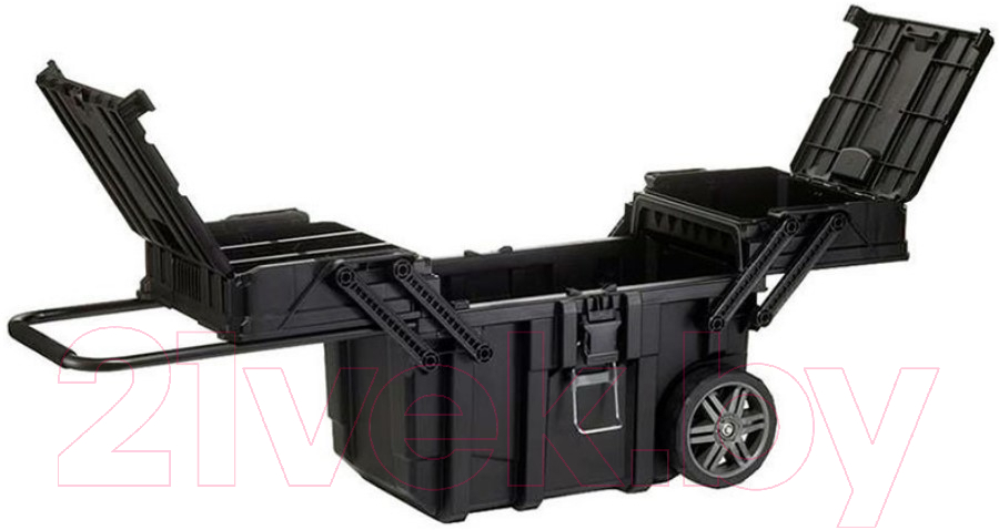 Ящик для инструментов Keter Cantilever Mobile Cart Job Box 238270 (черный) — фото 4