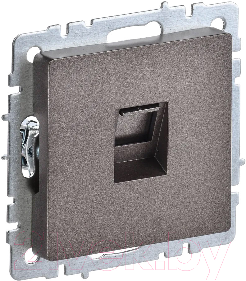 Розетка IEK Brite BR-K10-1-K45 (темная бронза)