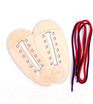 Изображение товара Развивающий игровой набор ЛазерПРО Шнуровка Кеды / 5400628