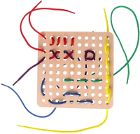 

Развивающий игровой набор, Шнуровка Монтессори / 7261912