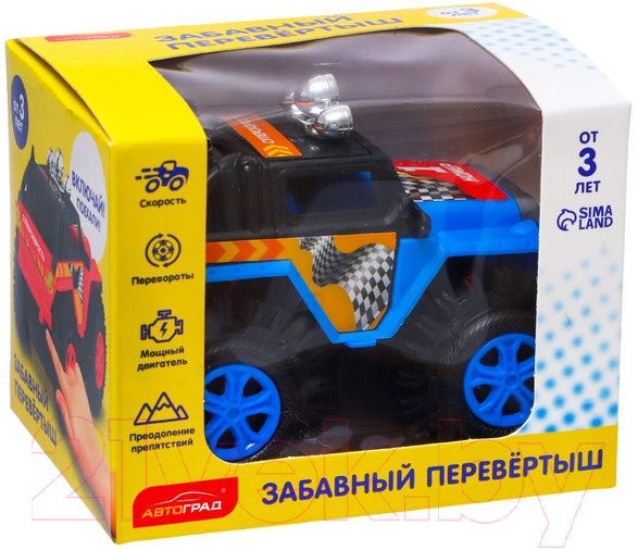 Автомобиль игрушечный Автоград Внедорожник / 7652106 (синий) — фото 5