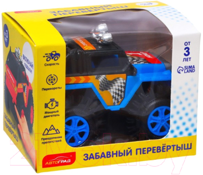 Автомобиль игрушечный Автоград Внедорожник / 7652106 (синий)