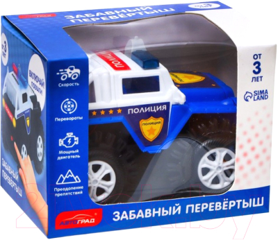 Автомобиль игрушечный Автоград Полиция / 7652104 (синий)