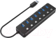 USB-хаб Gembird UHB-U3P7P-01 - 