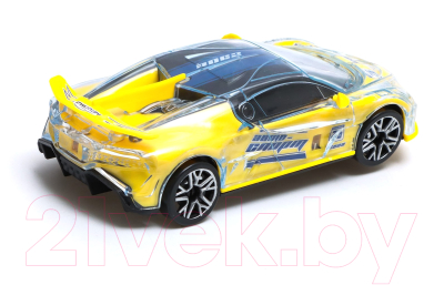 Автомобиль игрушечный Автоград Crazy race, гонки / 7667651 (желтый)