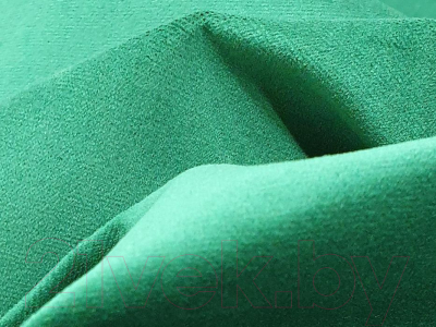 Диван П-образный Лига Диванов Майами П 93 левый (велюр зеленый/подушки зеленые/бежевые)
