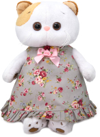 Мягкая игрушка Budi Basa Кошечка Ли Ли в платье с розами / LK24-107 - 