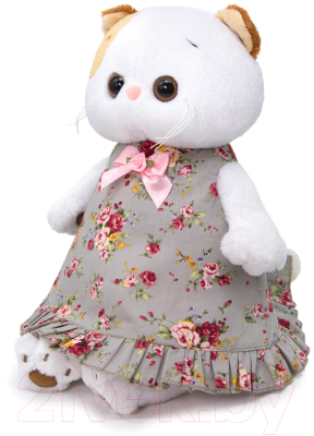 Мягкая игрушка Budi Basa Кошечка Ли Ли в платье с розами / LK24-107