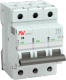 Выключатель автоматический EKF Averes AV-10 3P 6A (C) 10kA / mcb10-3-06C-av - 