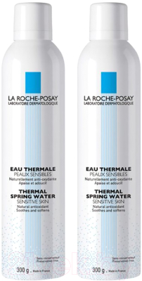 Термальная вода для лица La Roche-Posay 300мл+300мл