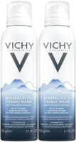Набор косметики для лица и тела Vichy Thermal Water Укрепление кожи термальная вода (2x150мл, -50% на вторую термальную воду) - 