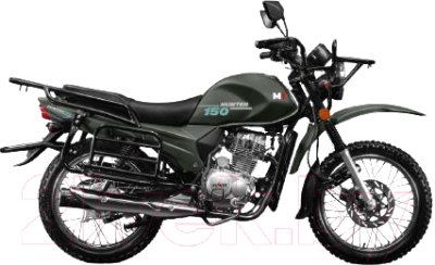 Мотоцикл M1NSK Hunter 150 YG-2FC (темно-зеленый)