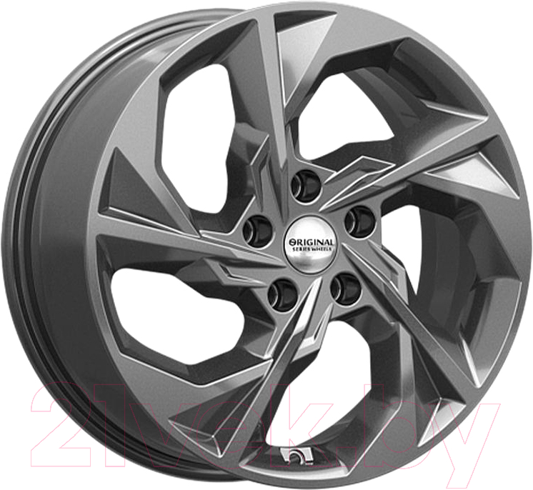 Литой диск SKAD KL-366 Karoq 17x7" 5x112мм DIA 57.1мм ET 45мм Графит
