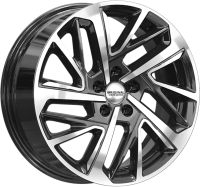 

Литой диск, KL-372 Qashqai 17x7" 5x114.3мм DIA 66.1мм ET 40мм Алмаз