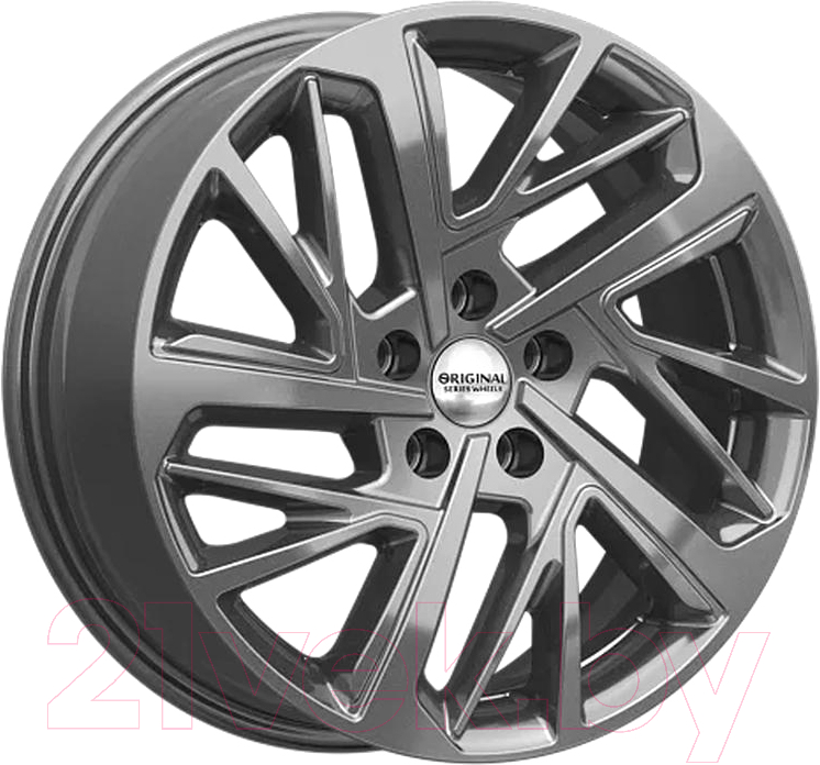 Литой диск SKAD KL-372 Kaptur 17x7" 5x114.3мм DIA 66.1мм ET 48мм Графит