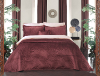 Набор текстиля для спальни Sarev Luxury Евро / Y954 CLARA v2/Bordo - 