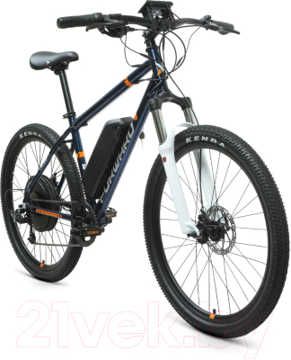 Электровелосипед Forward Cyclone Plus 26 E-500 2022 / REB22FW26685 (17, темно-синий)