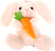 Мягкая игрушка Sima-Land Кролик с морковкой / 7634361 - 