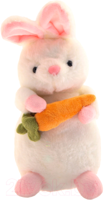 Мягкая игрушка Sima-Land Кролик с морковкой / 7634386