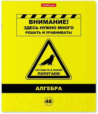 Изображение товара Тетрадь предметная Erich Krause Be Informed. Алгебра / 59482 (48л)