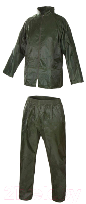 Комплект рабочей одежды ArtMas KPN Влагозащитный нейлоновый ПВХ-покрытие (р-р 44-46, зеленый)