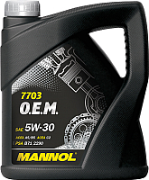 Моторное масло Mannol OEM 5W30 / MN7703-4 (4л) - 