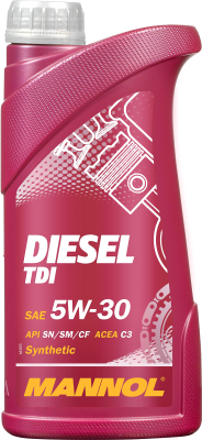Моторное масло Mannol Diesel TDI 5W30 SM/CF / MN7909-1 (1л)