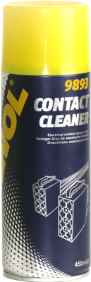 Очиститель электрокомпонентов Mannol Contact Cleaner / 9893 (450мл)
