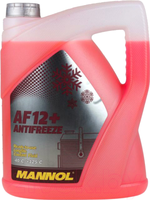 

Антифриз Mannol, Красный, AF12+ -40C / MN4012-5