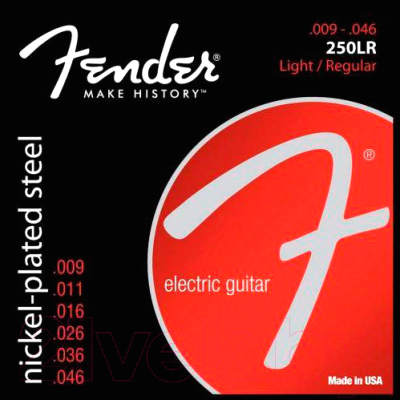 Струны для электрогитары Fender 250LR Nps Ball End 9-46