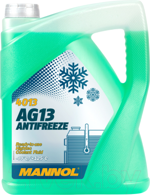 Антифриз Mannol AG13 -40C / MN4013-5 (5л, зеленый)